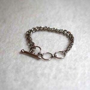 Cable Link Stainless Steel 7 Inch Toggle Latch Build Your Charm Bracelet